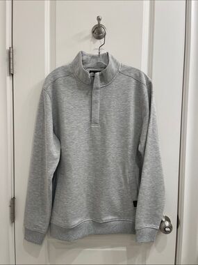 Waggle NWT Men's Light Grey Half-Zip Pullover Sweater